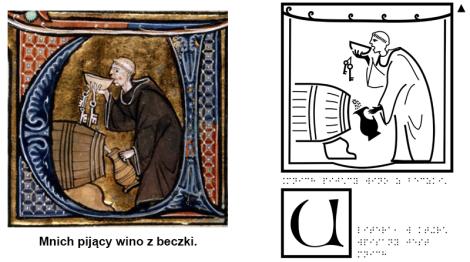 Photo no. 5 (5)
                                                         Mnich pijący wino z beczki
                            